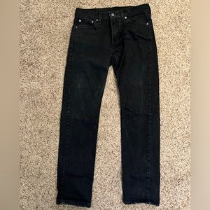 Levi Men’s 510 Black Skinny Jeans